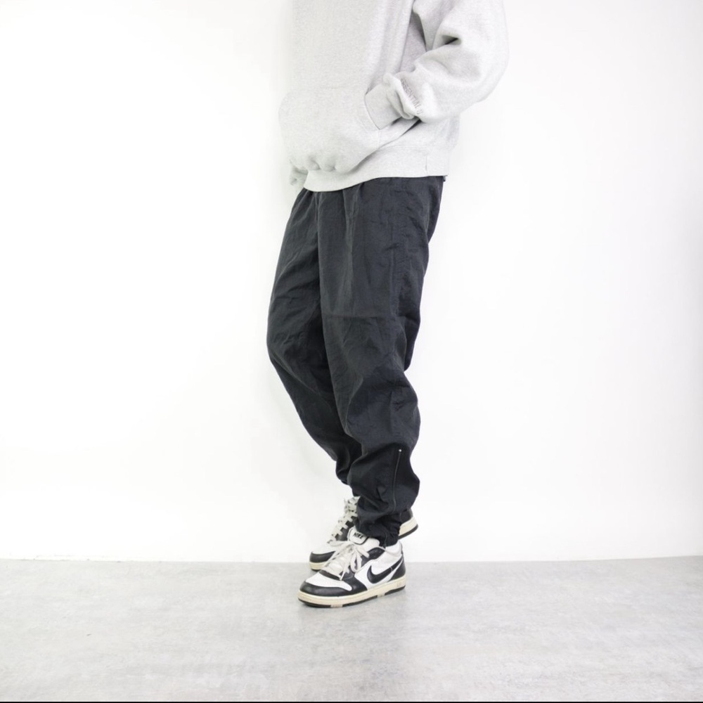 Nike Black Track Swoosh Sweatpants B5